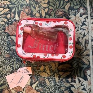 Juicy Couture Cherry Print Cosmetic Set